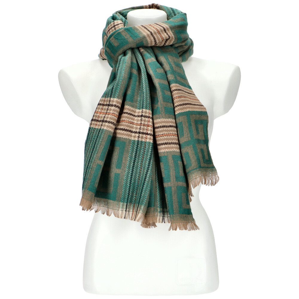 Woman winter scarf HW49067 L GREEN ModaServerPro